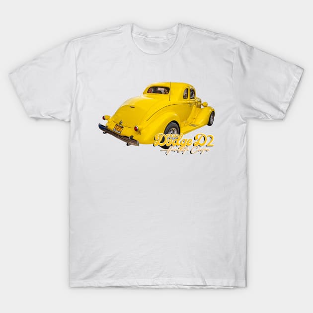 1936 Dodge D2 Hardtop Coupe T-Shirt by Gestalt Imagery